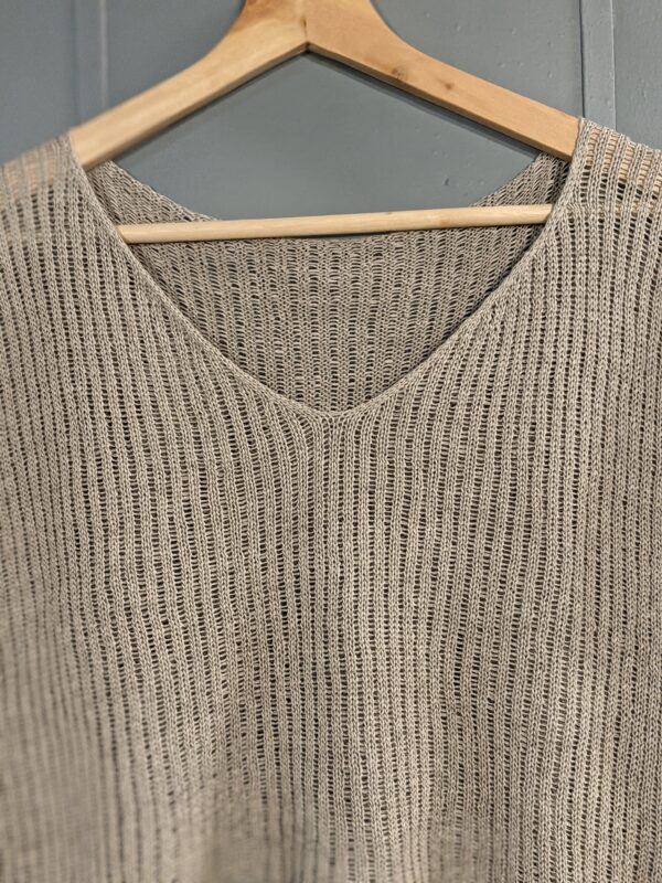 Tan Paper Blouse - Image 2