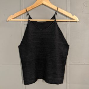 Black Silk Camisole