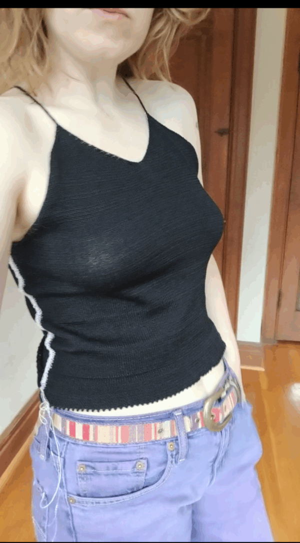 Black Silk Camisole - Image 7