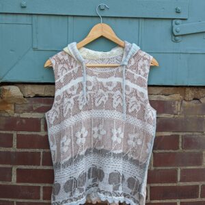 Lacey hooded tank