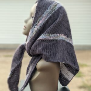 Grape Triangle Scarf