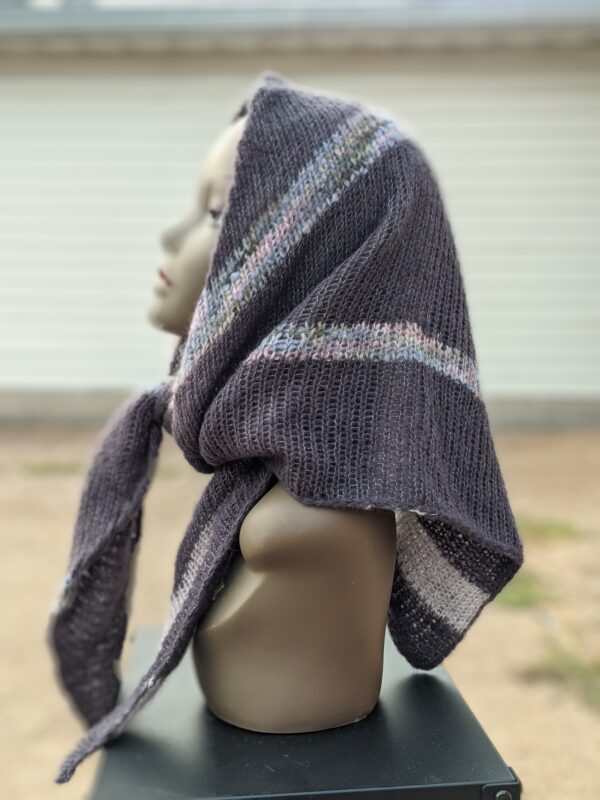 Grape Triangle Scarf