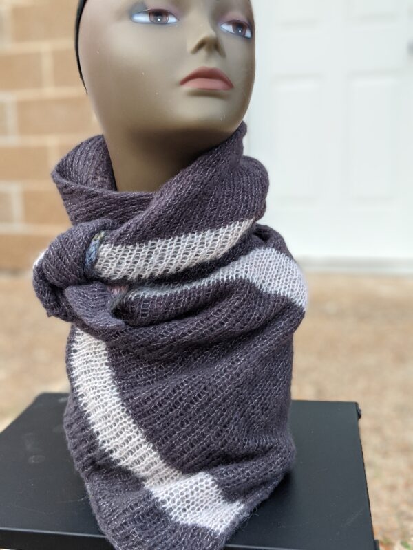 Grape Triangle Scarf - Image 4
