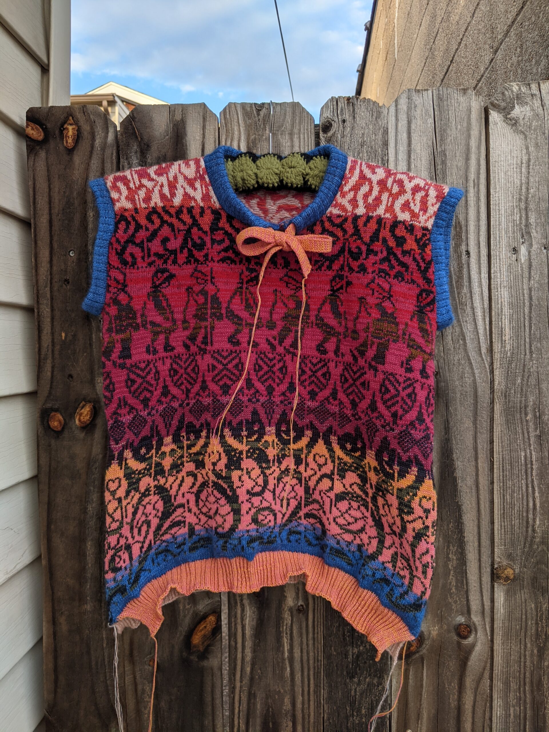 Cacophony sweater vest