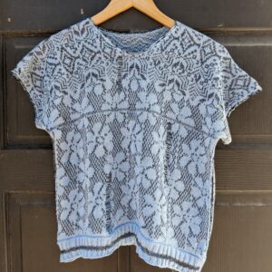 Thrash Knit Flower Tee
