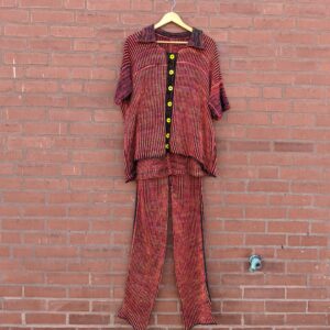Knit Pants Suit